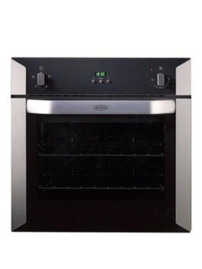 Belling Bi60So 60Cm Built-In Single Fan Electric Oven - Stainless Steel Side Door Belling Bi60So 60Cm Built-In Single Fan Electric Oven - Stainless Steel Side Door